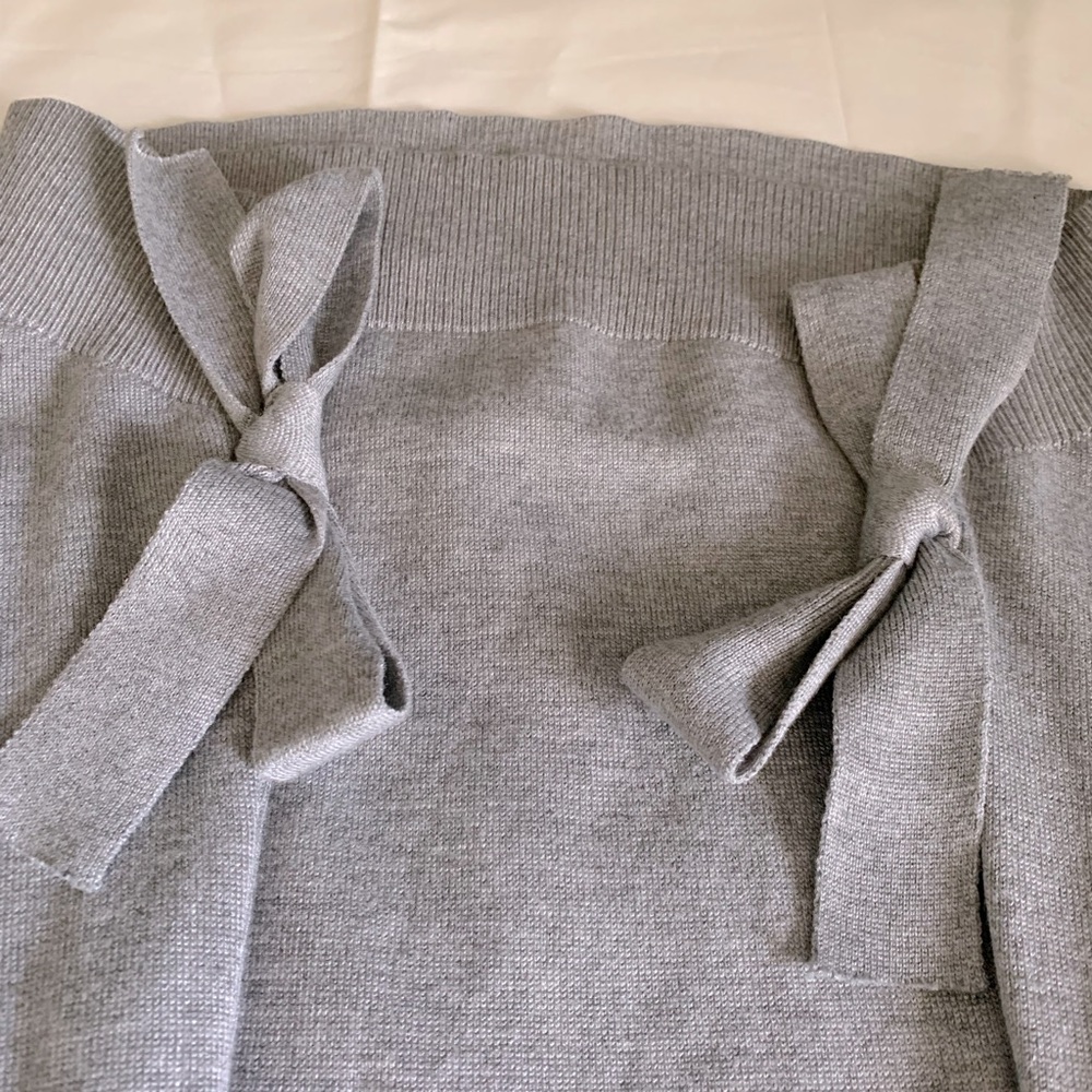Gray sweater